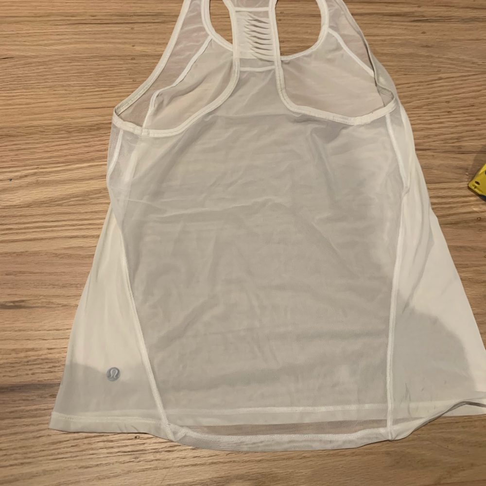Lululemon racerback mesh tank